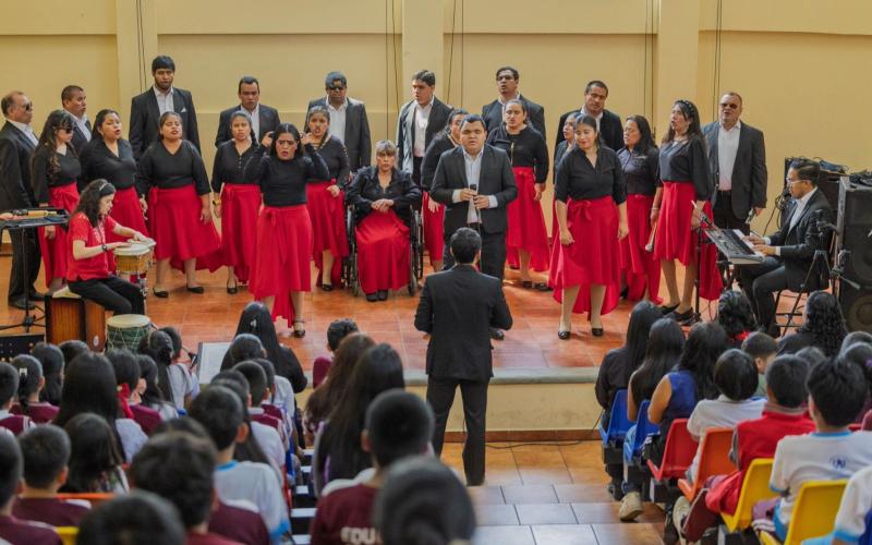 Coro Nacional de Personas con Discapacidad ofrecerá dos conciertos en Guatemala y Sacatepéquez