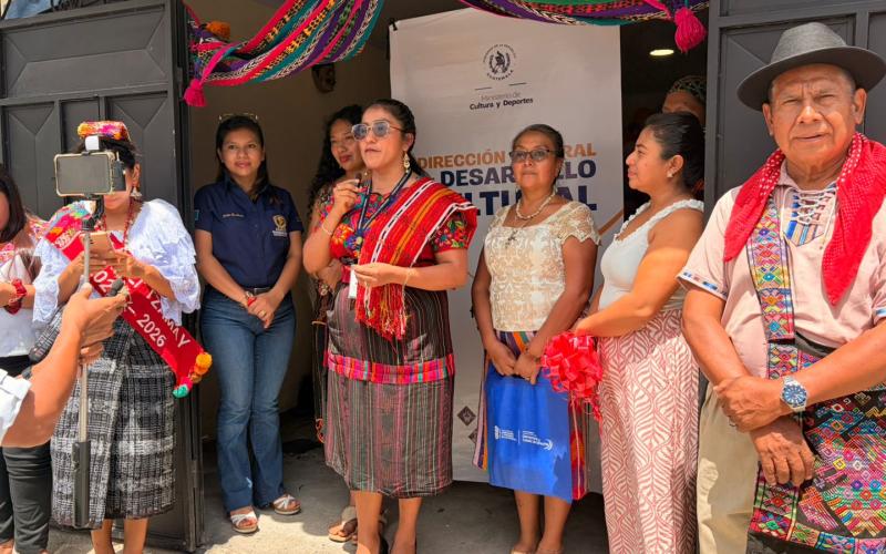 Casa de Desarrollo Cultural abre sus puertas en Samayac, Suchitepéquez. 
