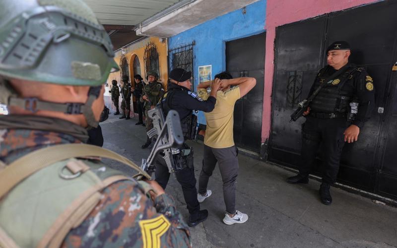 Fuerzas combinadas intensifican operativos en Villa Nueva