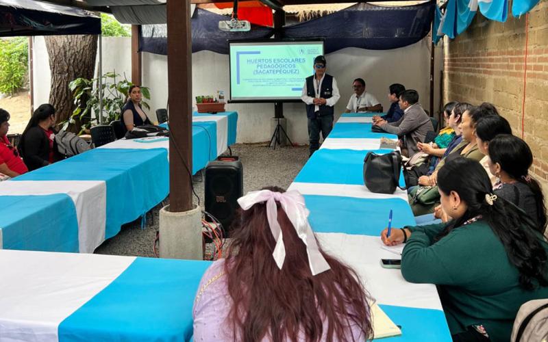 Más establecimientos escolares fortalecen el aprendizaje sobre producción de alimentos