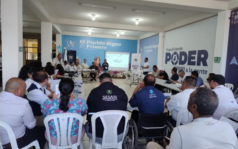 San Pedro Pinula alberga taller para validación de política de desarrollo urbano