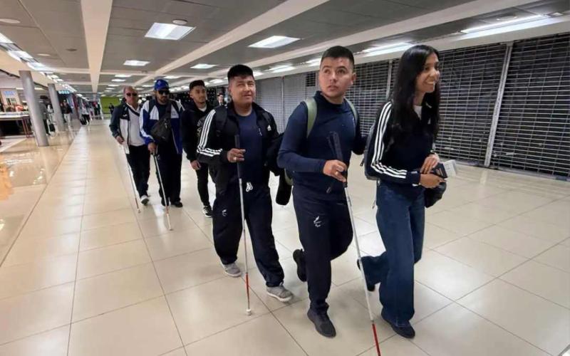 Selección de Fútbol para Ciegos viaja a Brasil en busca del sueño panamericano
