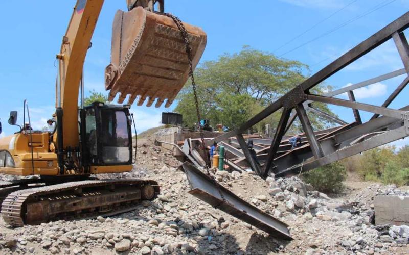 CIV avanza en una nueva fase para recuperar el puente Güijo en Zacapa 