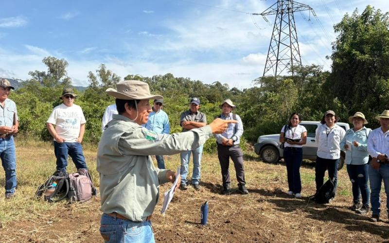 Extensionistas de Suchitepéquez capacitados en conservación de suelos y manejo hídrico