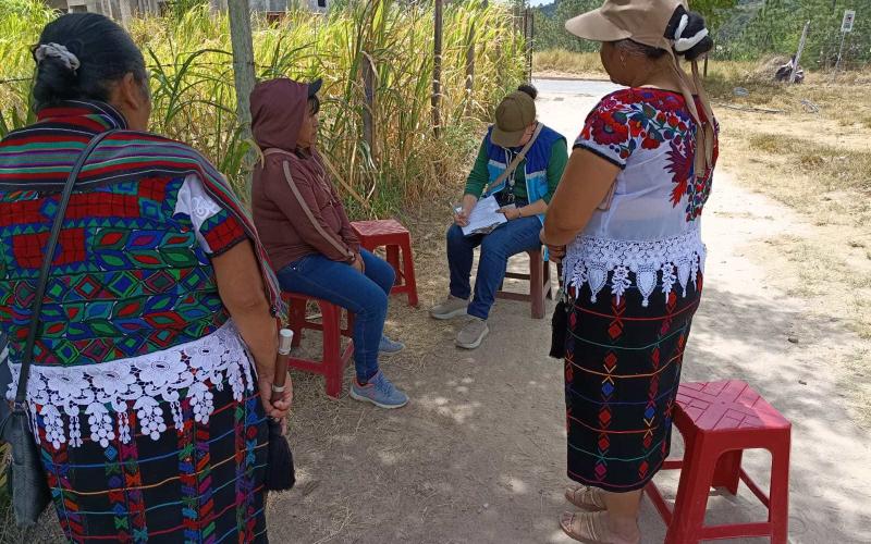 Fase final del Registro de Asentamientos Informales avanza en Huehuetenango