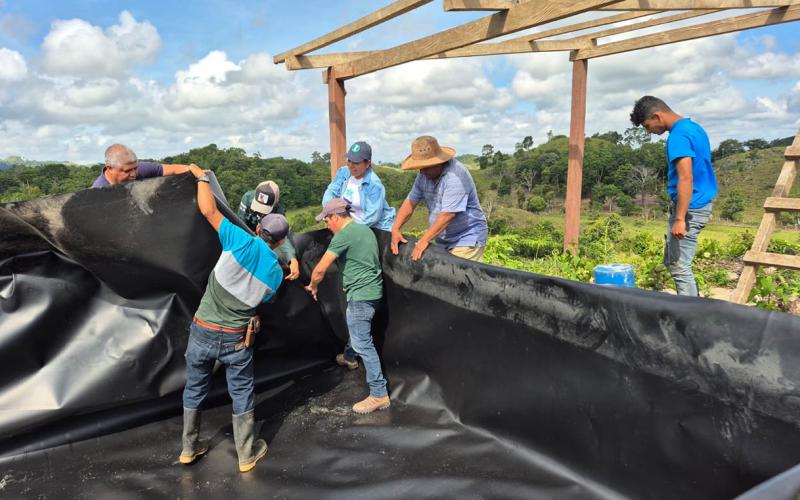 Productores de Poptún aseguran agua para sus cultivos durante la época seca
