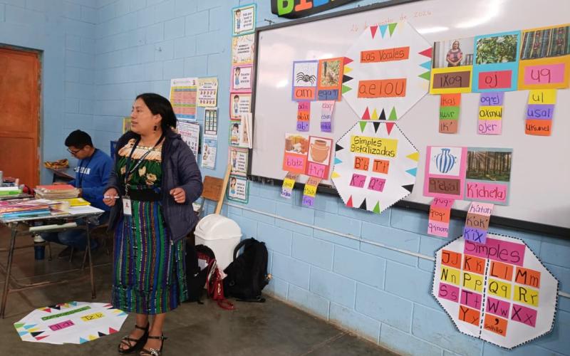 Nuevas generaciones fortalecen el aprendizaje del idioma K’iche’