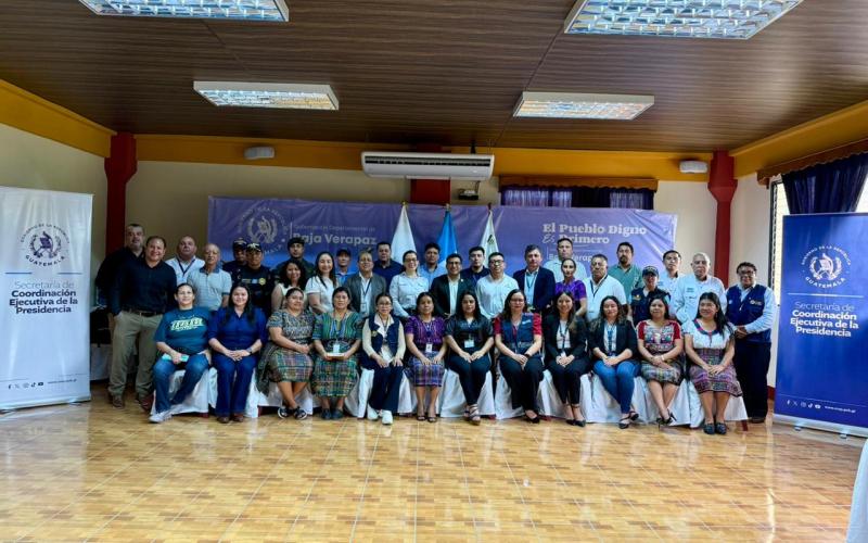 Instalan Gobierno Departamental en Baja Verapaz 