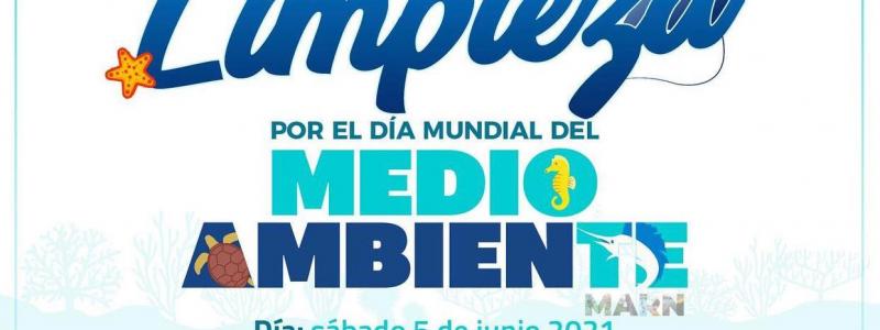 Jornada de limpieza por el día mundial del medio ambiente.