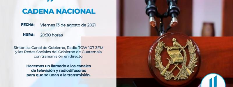 cadena nacional