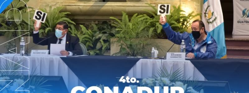 Cuarta Reunión Ordinaria del Consejo Nacional de Desarrollo Urbano y Rural (Conadur)