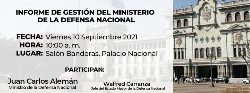 Conferencia de Mindef