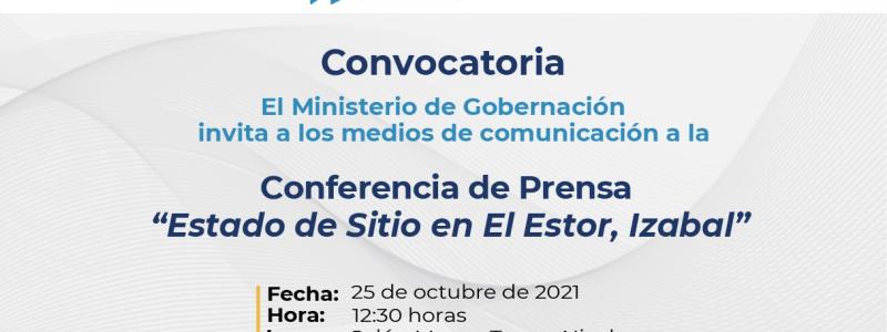 Conferencia dePrensa