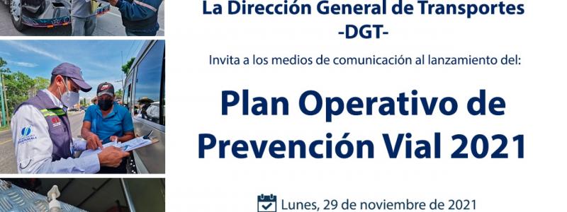 Plan Operativo de Prevención Vial 2021