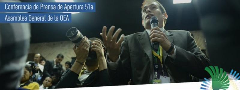 Conferencia de prensa virtual 