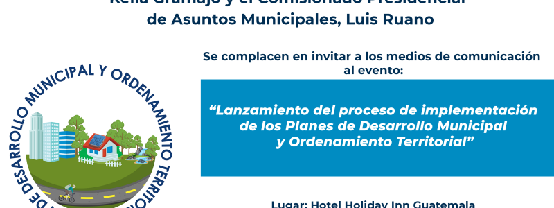 Lanzamiento de implementación de los PDM-OT