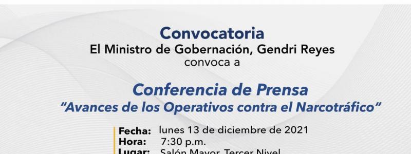 Avances de los Operativos contra el Narcotráfico