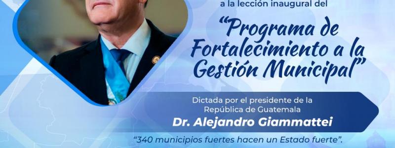 Presidente Alejandro Giammattei 