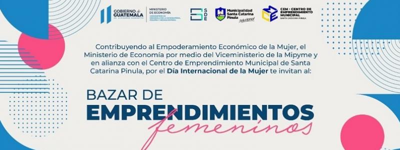 Este bazar se llevará a cabo en Santa Catarina Pinula