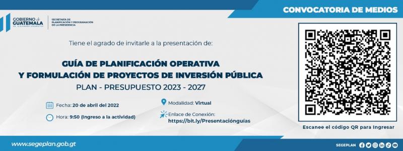 Convocatoria de Prensa Evento virtual