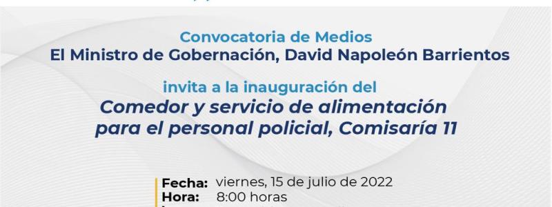 Convocatoria de medios  