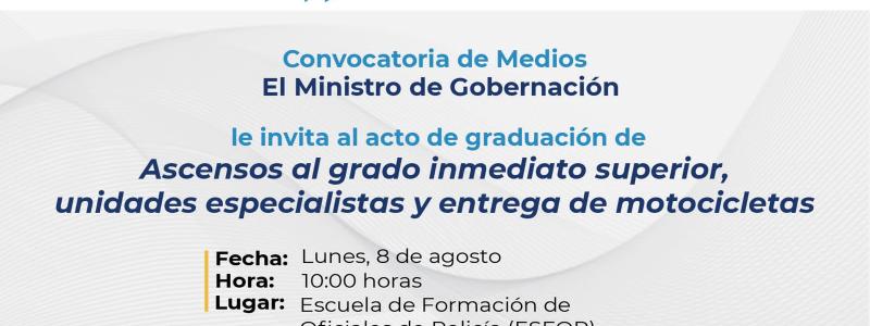Convocatoria de medios  