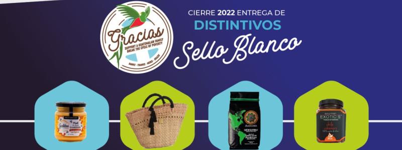 Invitación al Market Place de Sello Blanco 2022 donde 100 emprendedores presentan sus productos