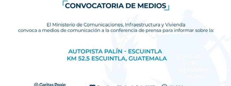 Convocatoria de prensa 