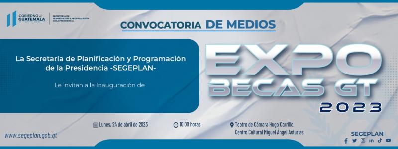 Inauguración Primera Expo Becas 2023