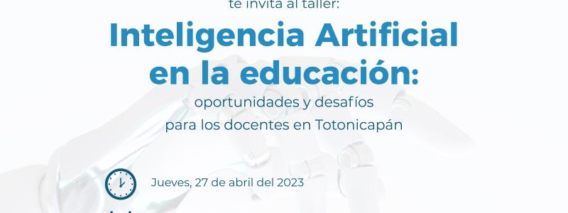 Inteligencia Artificial en la educación 