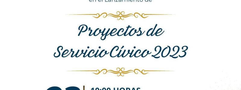 Proyectos de Servicio Cívico 2023