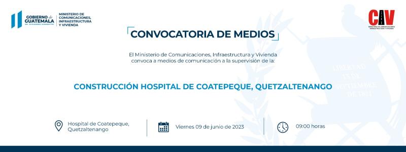 CIV convoca conferencia de prensa, Coatepeque, Quetzaltenango. 