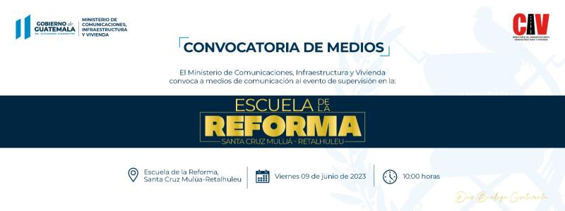 CIV convoca a supervisión de Escuela de La Reforma.
