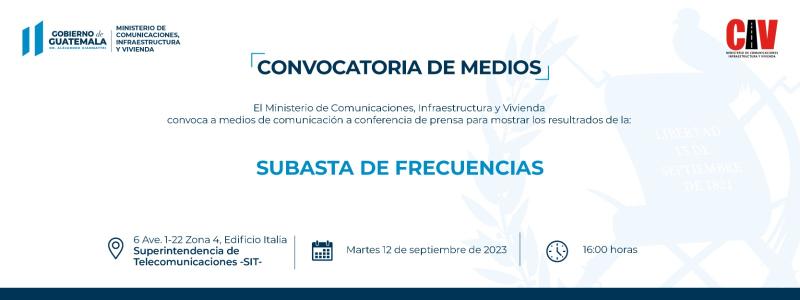 Convocatoria CIV