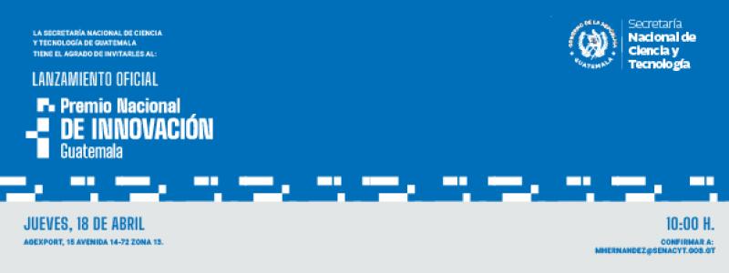 Lanzamiento oficial del Premio Nacional de Innovación 2024