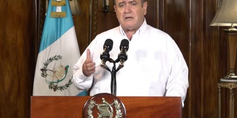 Presidente Alejandro Giammattei