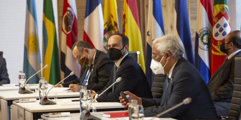 Presidente Alejandro Giammattei en Cumbre Iberoamericana