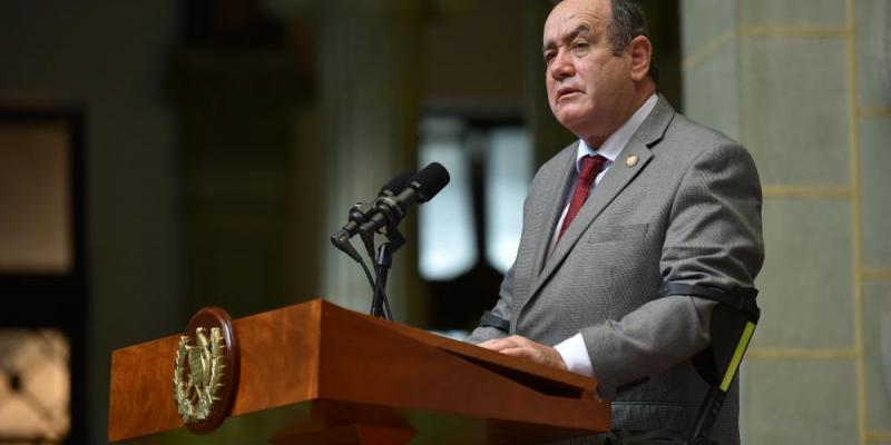 Presidente Alejandro Giammattei