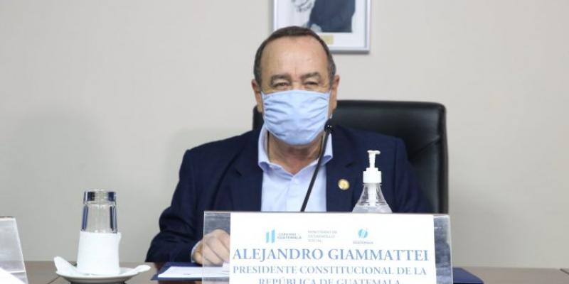 Presidente Alejandro Giammattei