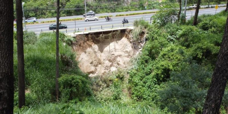 Instituciones rehabilitarán tramo socavado