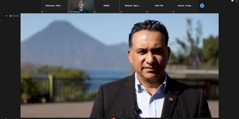 mario rojas espino ministro de ambiente y recursos naturales