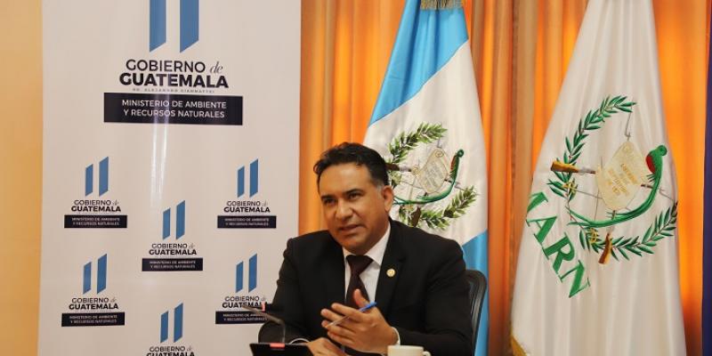 mario rojas espino ministro de ambiente y recursos naturales