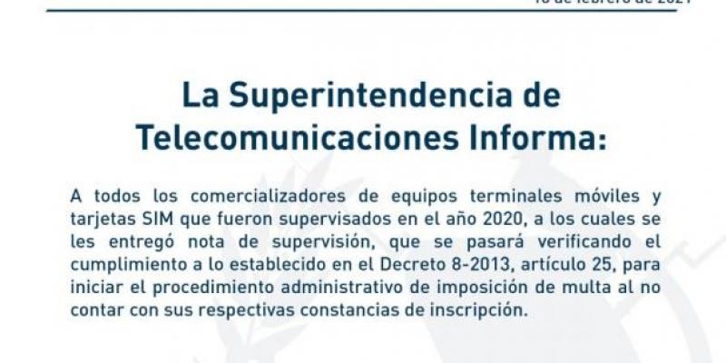 Información importante: