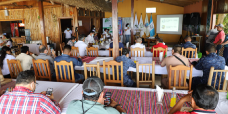 mesa técnica lago izabal