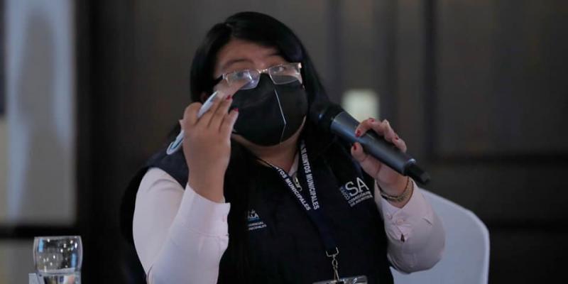 Sub directora de la Copresam, Licda. Cristina Velásquez