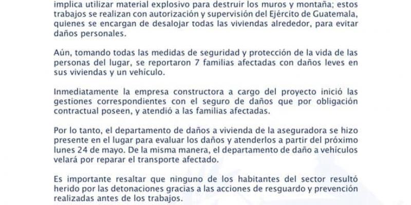 Información importante