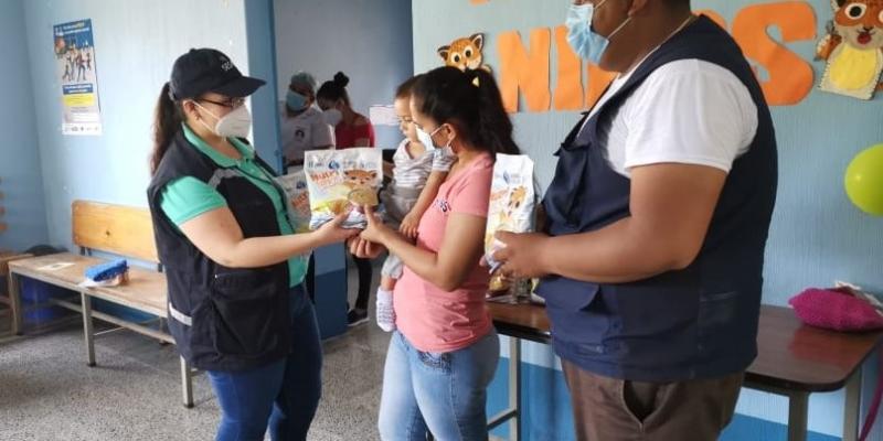 entrega de Nutriniños