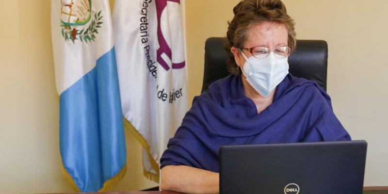 Secretaria Presidencial de la Mujer, Ana Leticia Aguilar Theissen 