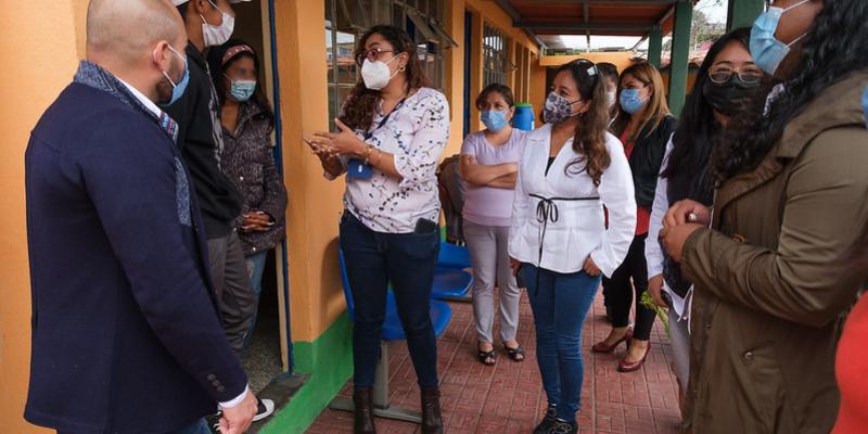 El secretario Francisco Molina visitó las instalaciones