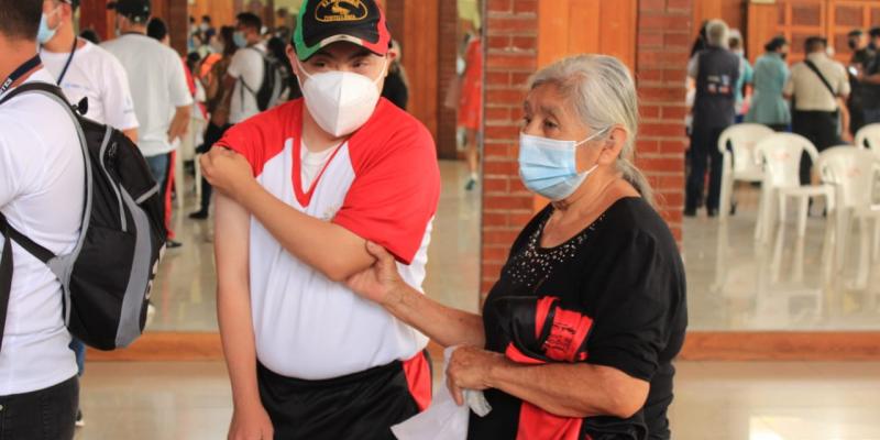 Puesto de vacunación "Mariscal Zavala"